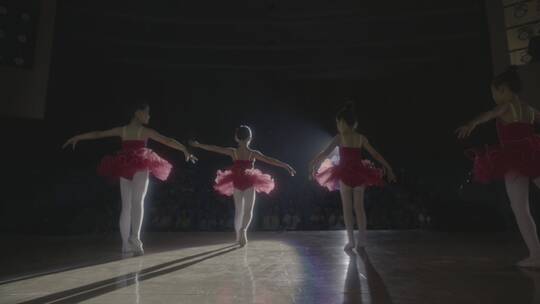 舞台舞蹈学生演出4K
