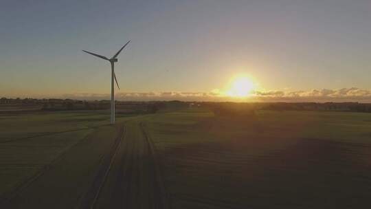 风力发电、绿色清洁能源视频素材模板下载