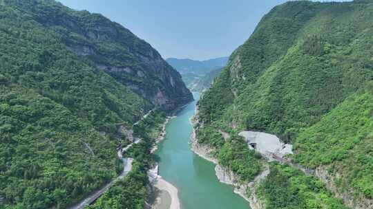 四川广元明月峡