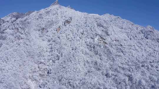 秦岭分水岭  冰雪世界