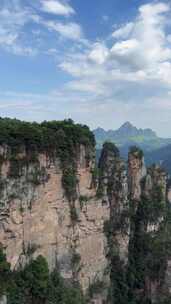 张家界武陵源风景名胜区空中田园景区4k60