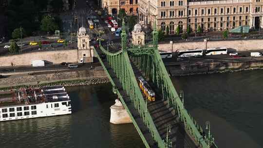 Bridge， River，布达佩斯，匈