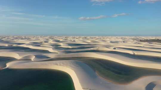 Lencois Maranhens巴西。热带风光。巴西东北部。