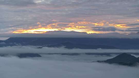 干净空镜广告唯美航拍大景城市山川