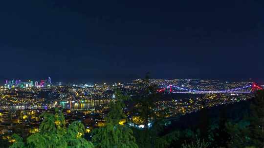 伊斯坦布尔，Kadikoy，Lit Up