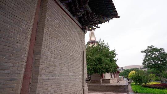 古色古香的寺院建筑