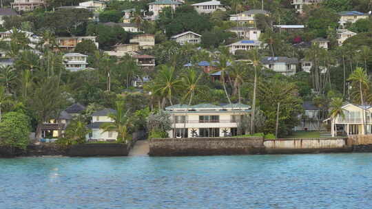 瓦胡岛房地产概念富人生活方式享受热带假期