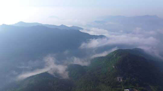 湖北黄冈团风县大崎山航拍