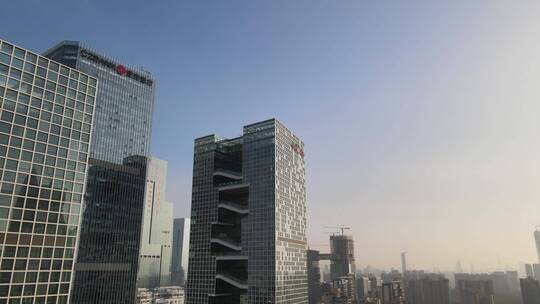 百度 百度国际大厦 深圳 高新技术产业园视频素材模板下载