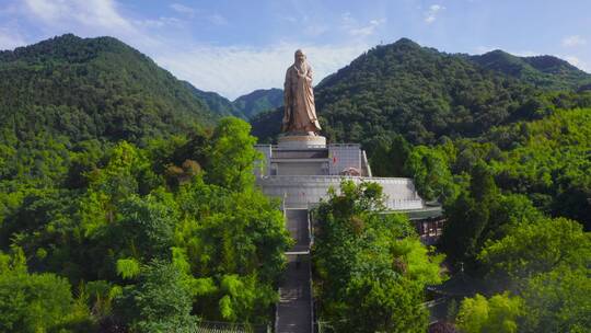 西安终南山古楼观老子像