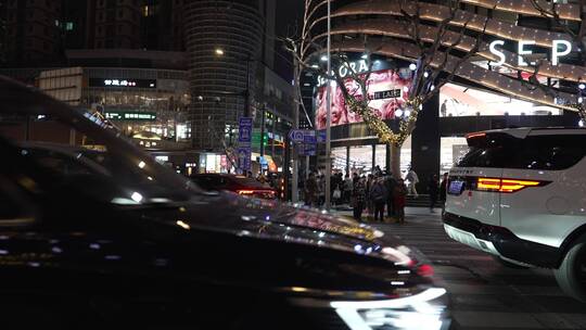 浦西街景夜景