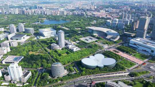 上海市浦东新区世纪广场城市环境