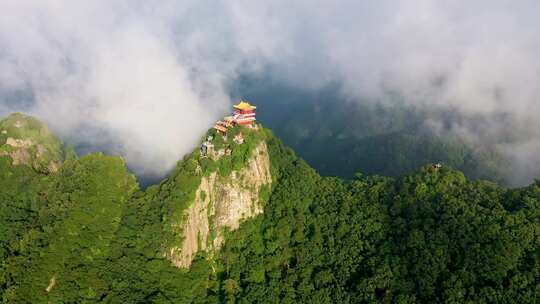 南五台山 钟南山 秦岭 云海 日出 云彩 蓝天