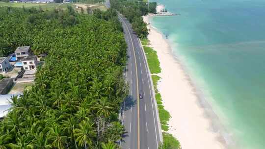 高速公路滨海公路交通马路车辆