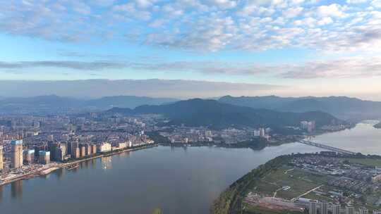 杭州富阳城市风景