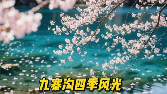 九寨沟四季风光合集