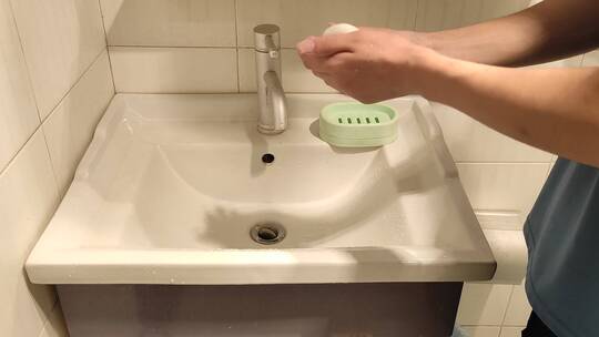 洗手，清洁，卫生视频素材模板下载