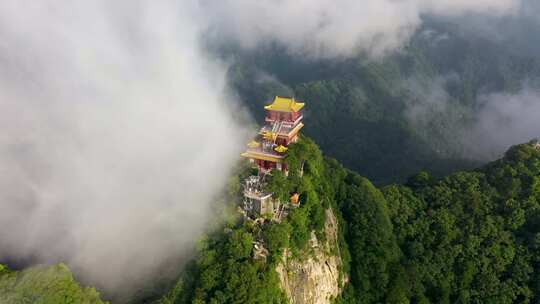 南五台山 钟南山 秦岭 云海 日出 云彩 蓝天