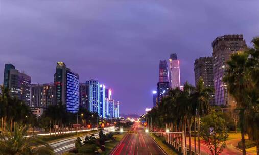 东莞日转夜，车轨，夜景延时摄影合集