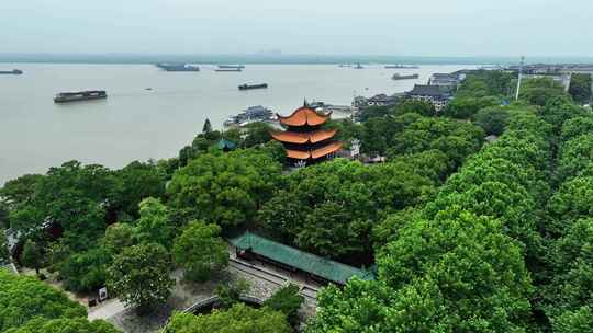 中国四大名楼洞庭湖岳阳楼旅游景区