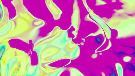 色彩鲜艳高端流体反光模拟动画贴图材质11
