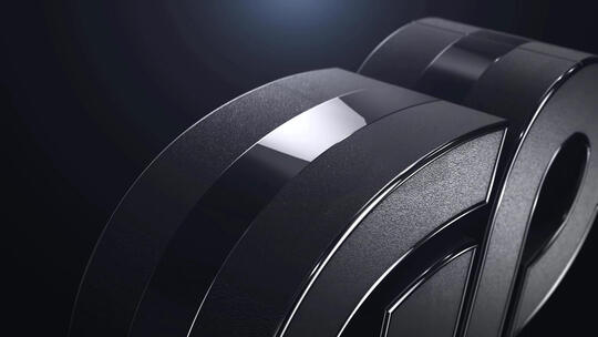 经典大气金属质感商务企业公司LOGO标志片头