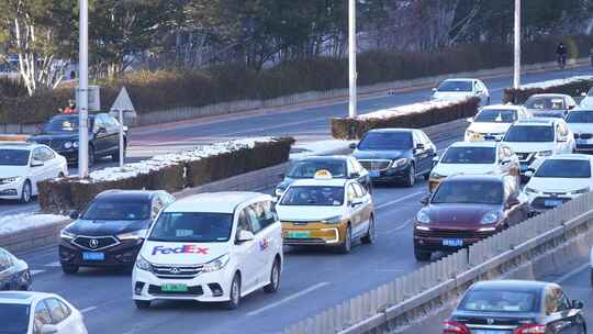 北京早高峰通勤