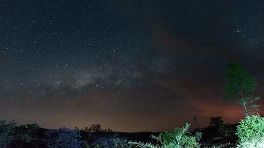 浩瀚的星空唯美银河