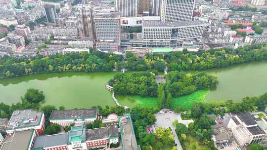 安徽省合肥市包河区地标包公园包孝肃公祠航