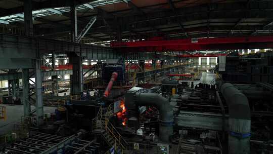 钢铁厂 冶炼厂  工厂视频素材模板下载