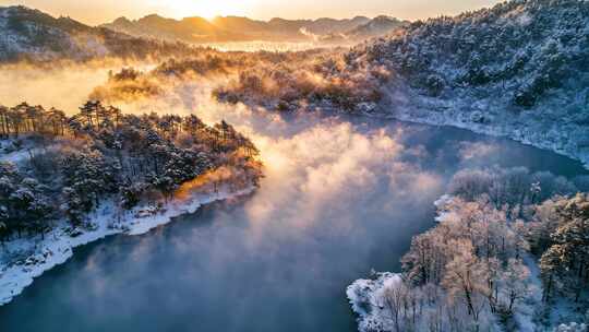 冬季唯美雪景