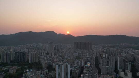 2022广州天河白云山朝阳夕阳延时