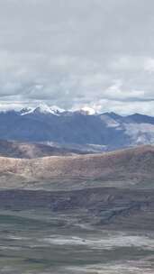 高清竖屏航拍西藏日喀则仲巴县绝景合集