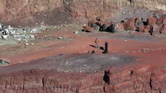 乌兰哈达八号火山航拍