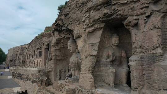 航拍大同旅游景点