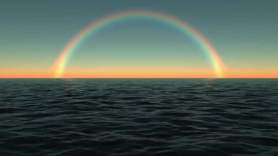 海上的彩虹