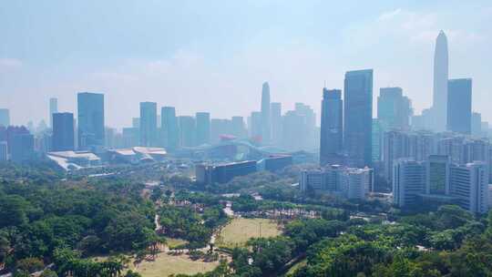 深圳市城区的建筑