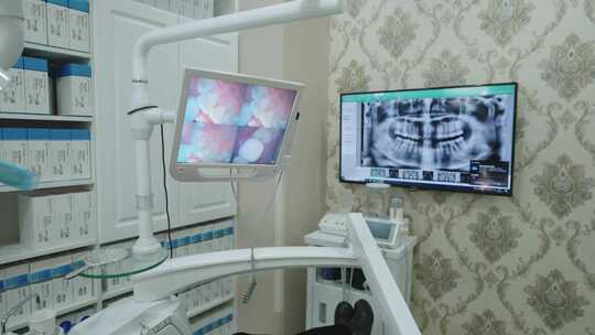 牙齿手术视频素材模板下载
