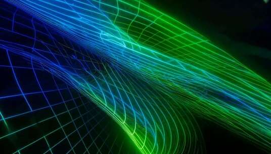 彩色光线动感背景素材