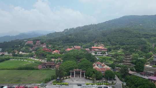 航拍福建莆田南山广化寺