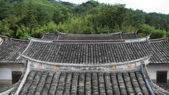 福建省龙岩市漳平双洋古镇泰安堡航拍