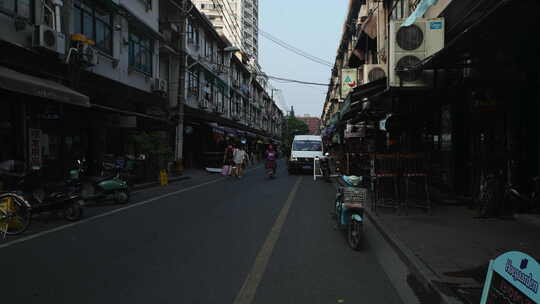 上海永康路白天到黑夜