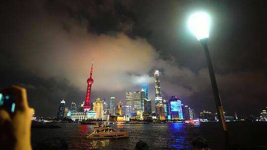 上海灯光秀视频素材模板下载
