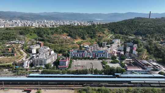 细得县大凉山 西昌车展 空境 大境 横向移动