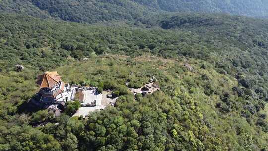 航拍广东东莞海拔最高的建筑物