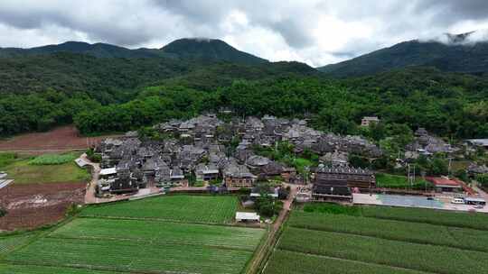 云南傣族民居古村落古寨