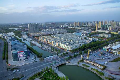 阿克苏市城市全景