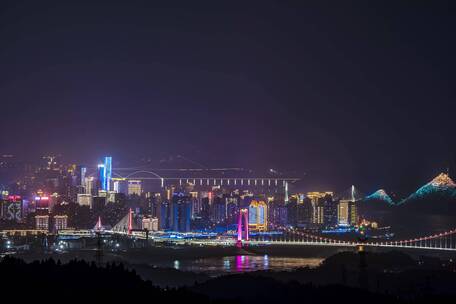 湖北宜昌航拍延时 夜景延时 延时