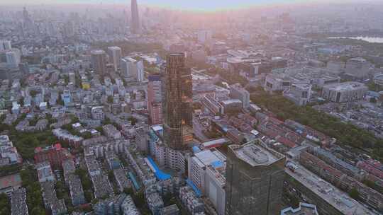 济南泺源大街航拍