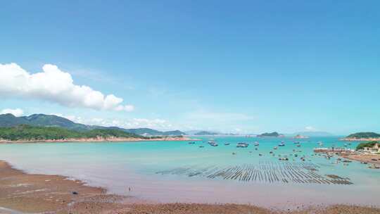 福建霞浦海边风景航拍